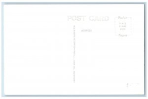 Washington Iowa IA Postcard RPPC Photo St. James School Building c1950's Vintage