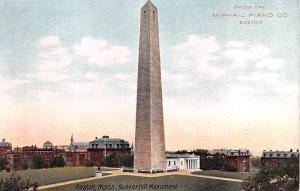 From the McPhail Piamo Co, Bunkerhill Monument - Boston, Massachusetts MA Pos...