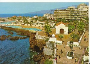 Spain Postcard-Puerto De La Cruz, Tenerife,Zona De San Telmo.Posted 1979-TZ10916