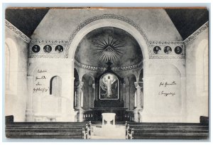 1923 Wolfratshausen Evangelical Church Bavaria Germany Posted Postcard