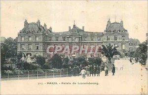 Postcard Old Paris Luxembourg Palace