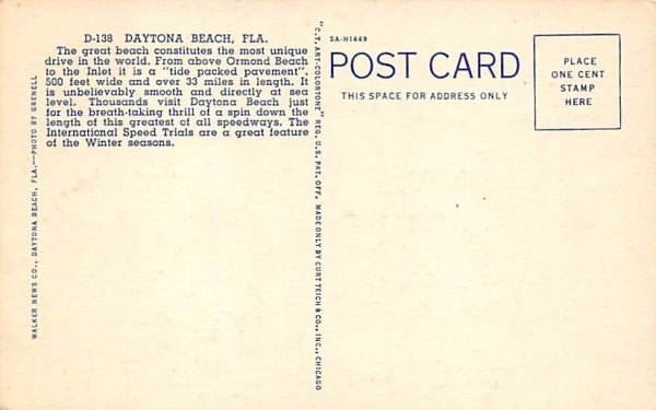 Surf Bathing in the Atlantic Ocean Daytona Beach, Florida