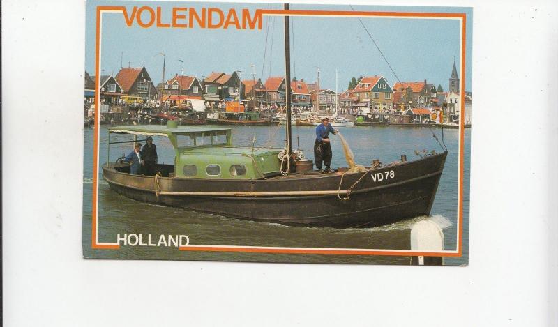 BF29873 volendam ship netherland  front/back image