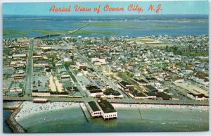 Postcard - Aerial View of Ocean City, New Jersey