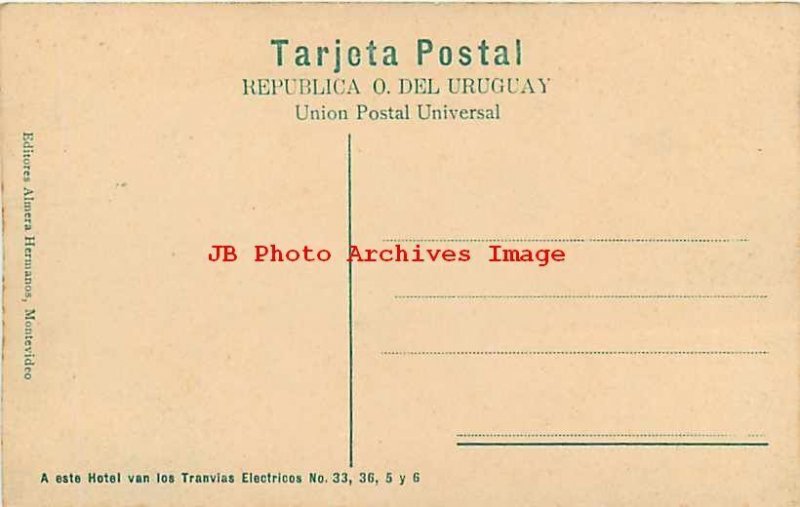 Uruguay, Montevideo, Playa Ramirez, Parque Hotel, Almera Hermanos No 33