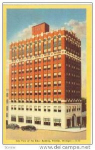 Side view of the Riker Building, Pontiac, Michigan,  30-40s