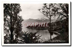 Old Postcard Lac Leman St Gingolph and Diablerets