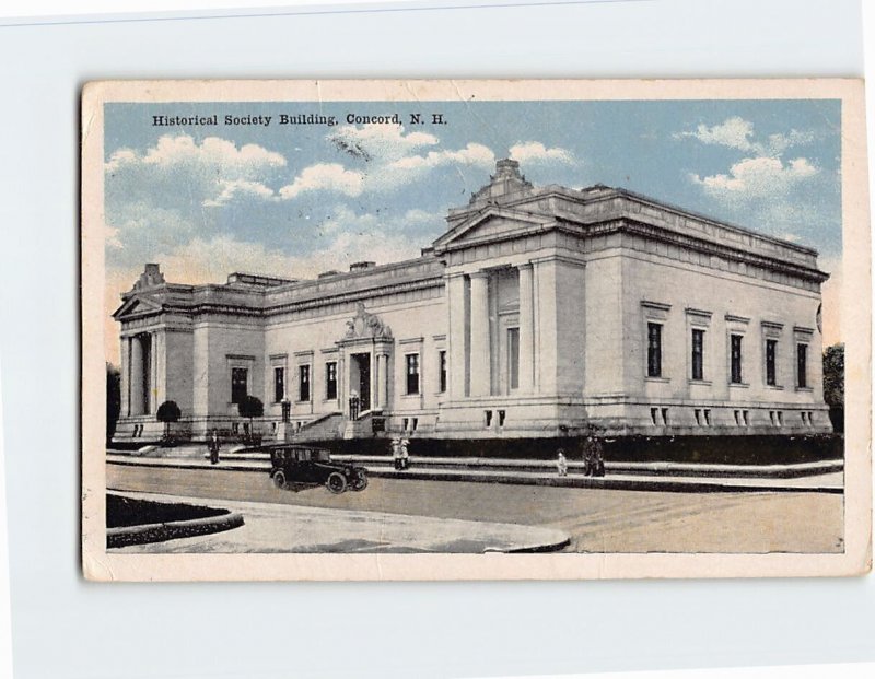 Postcard Historical Society Building, Concord, New Hampshire