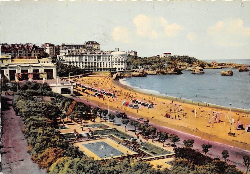 BR27600 Biarritz la grande plage france