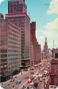 Mexico City, San Juan De Letran, Street Scene, Postmark 1956