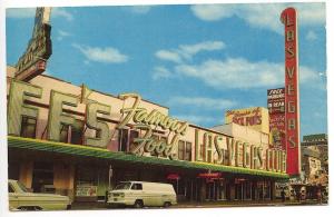 Las Vegas Club NV Gambling Casino Old Van & Car Postcard