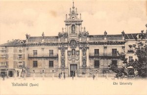 Valladolid Spain University Vintage Postcard AA111058