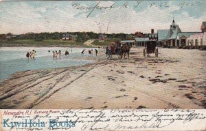 Postcard Bathing Beach Newport RI