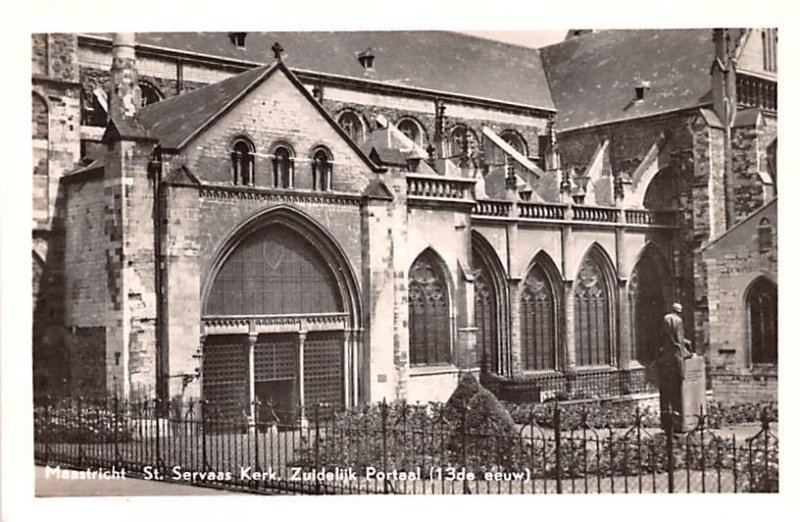 St Servaas Kerk Zuidelijk Portaal Maastricht Holland Unused 