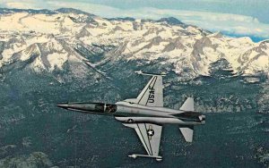 Northrup F-5E Tiger Fighter Aircraft USAF Plane postcard