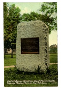 MA - Haverhill. Bradford Common, Foreign Missions Memorial