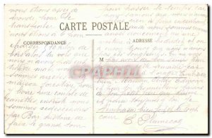 Old Postcard Verdun bombing