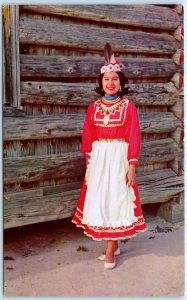 PHILADELPHIA, MS   Choctaw Indian Fair  CHOCTAW PRINCESS Loretta Steve  Postcard 