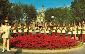 Disneyland, 1-274, Disneyland Band, Castle, Vintage Postcard