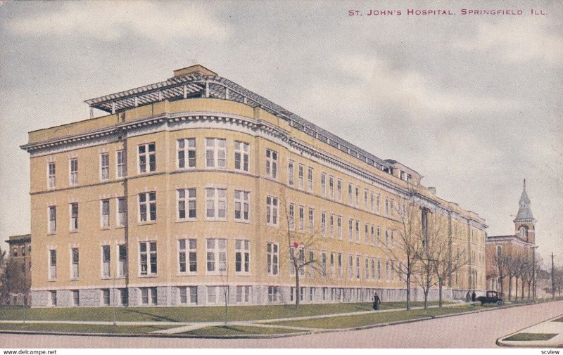 SPRINGFIELD, Illinois, 1900-1910s; St. John's Hospital