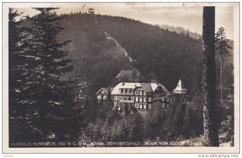 RP; SCHWARZWALD, Baden-Wurttenberg, Germany; Kurhaus Hundseck, Nordl, Blick V...