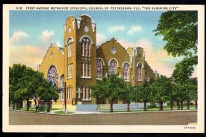 Florida ST. PETERSBURG First Avenue Methodist Episcopal Church - Linen