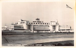 Real Photo Postcard Seattle-Tacoma International Airport Washington~109911 