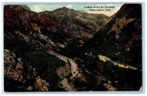 c1910 Looking Toward The Hermitage Ogden Canyon UT Antique Unposted Postcard