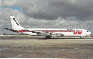 Western Airlines Boeing 707-347-C Airplane