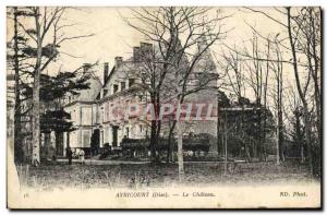 Old Postcard Avricourt Le Chateau