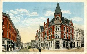 RI - Pawtucket. East Avenue from High Street