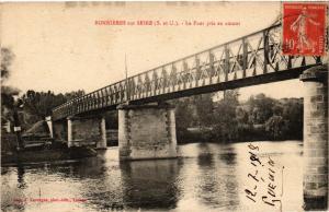 CPA BONNIERES-sur-SEINE - Le Pont pris en amont (453212)