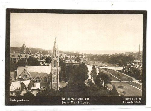 dorset, BOURNEMOUTH From Mont Dore 1898 Photographicum 