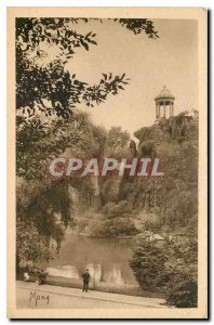 CARTE Post Old Little Tables In Paris Parc des Buttes Chaumont at the top of ...