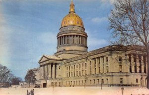 State Capitol in Winter - Charleston, West Virginia WV  