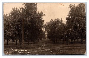 1912 RPPC Bellevue Park Bellevue Nebraska Real Photo Postcard pc2192