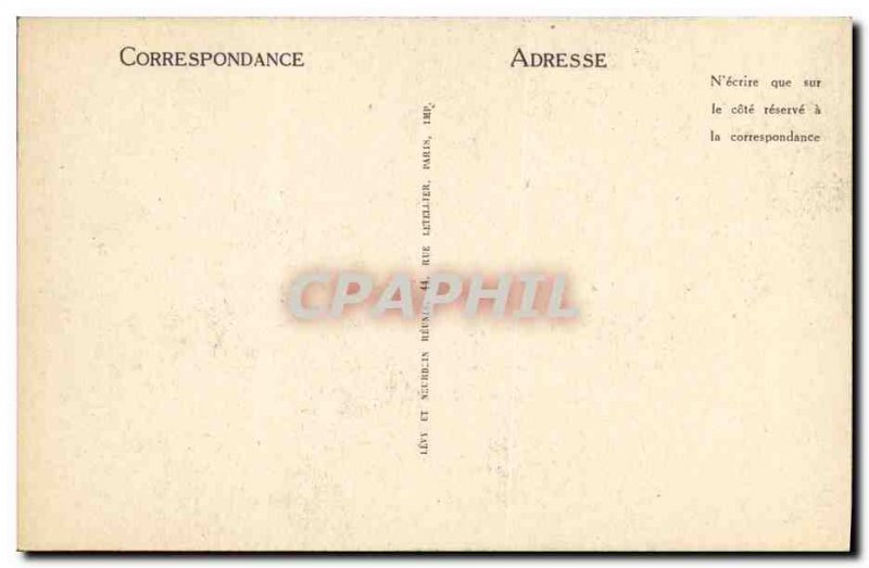 Old Postcard Chartres The Cathedral The Donkey who Vielle