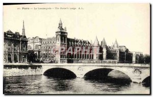 Old Postcard Paris La Conciergerie