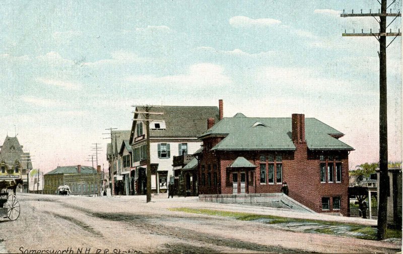 NH - Somersworth. Railroad Station