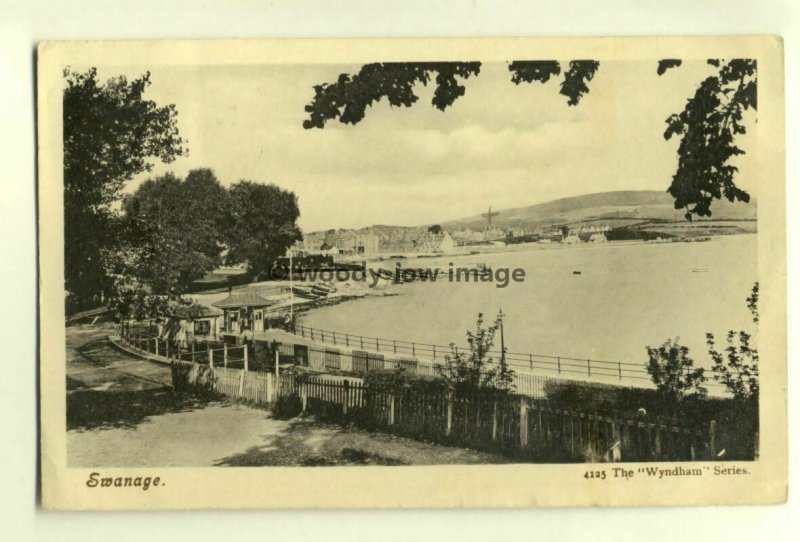 tp6051 - Dorset - View of Swanage Seafront & Bay c1905 - Postcard 