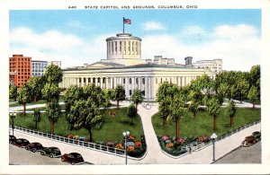 Ohio Columbus State Capitol and Grounds 1952