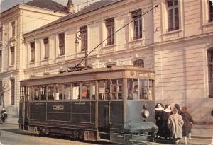 Br43887 Tramway Tram Chemin de fer Versailles Arret a la Mairie en Mars