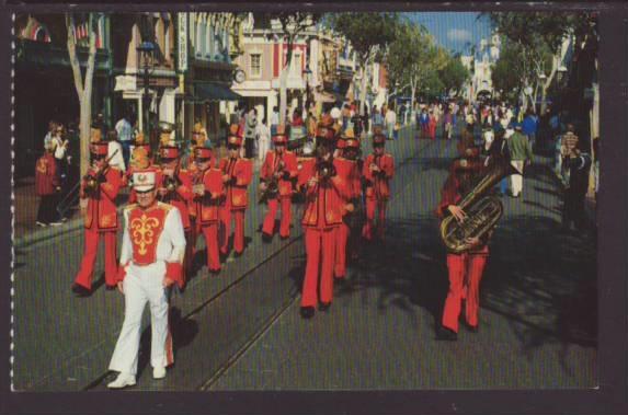 Disneyland Band,Disneyland Postcard 