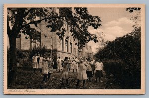 GERMANY PENSIONAT MARIENHEIM SAARBURG b. TRIER ANTIQUE POSTCARD