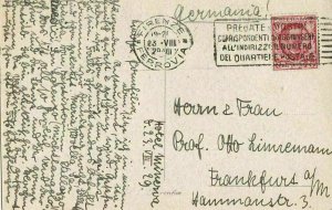 VINTAGE EUROPEAN POST CARDS , STAMPS CANCELS CIRCA 1930