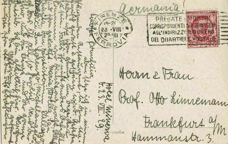 VINTAGE EUROPEAN POST CARDS , STAMPS CANCELS CIRCA 1930