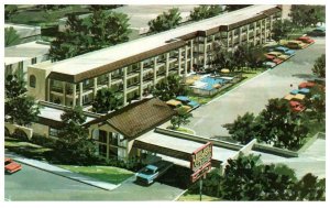 GLENDALE, CA California ~ Roadside VAGABOND MOTOR HOTEL c1960s Cars Postcard