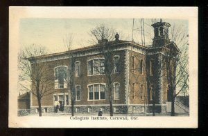 dc513 - CORNWALL Ontario c1907-10 Collegiate Institute Postcard