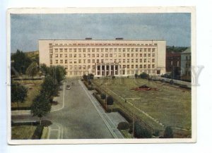 496422 1958 Ukraine Uzhgorod Lenin Square Buckman ed. 35000 Ministry Education