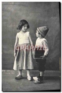 Old Postcard Fantasy Children